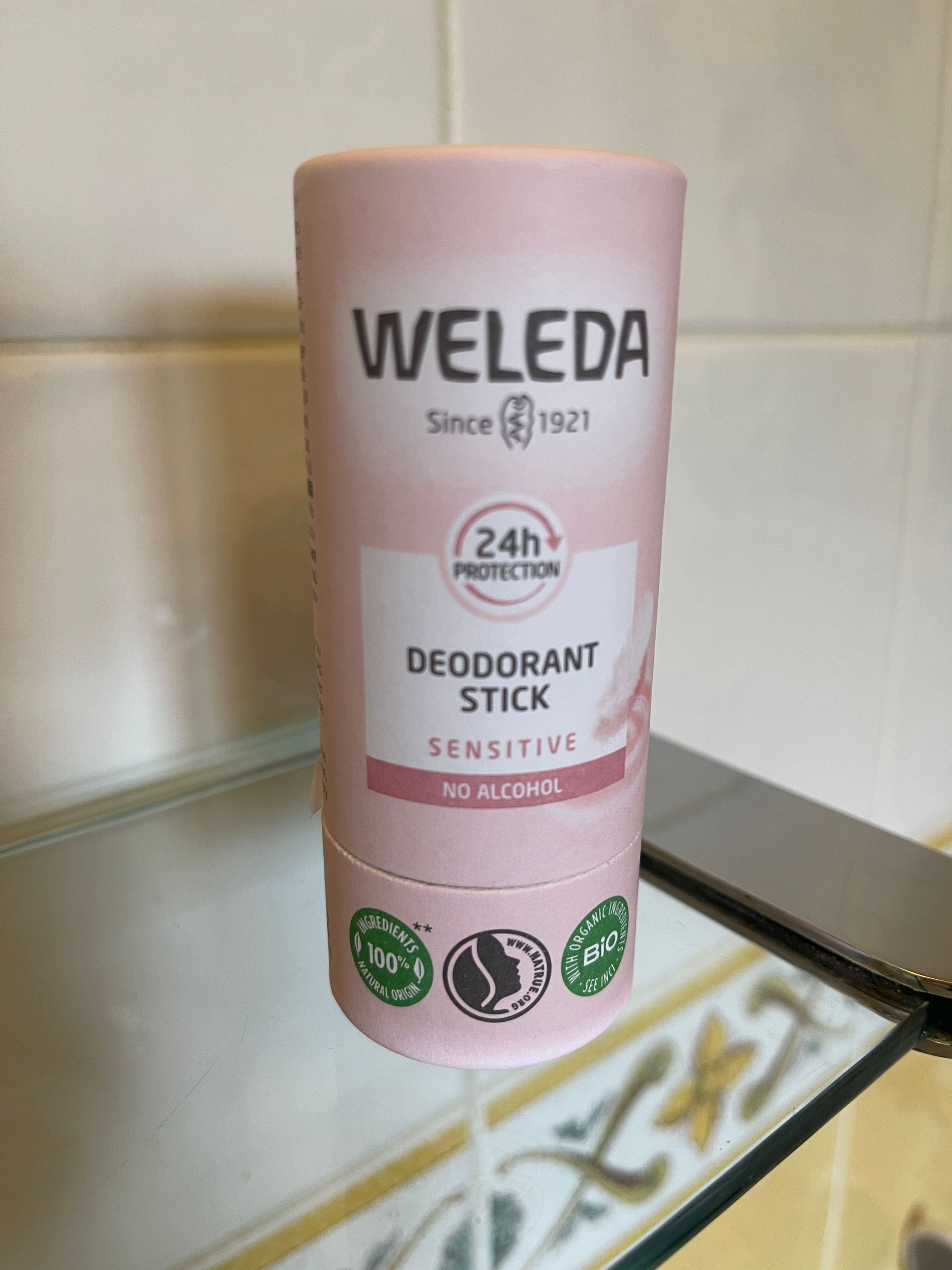 Weleda Solid Deodorant Stick - Sensitive - no alcohol - no aluminium - 50g