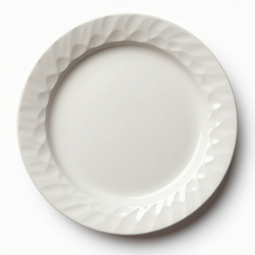 Plato Postre Cartón
