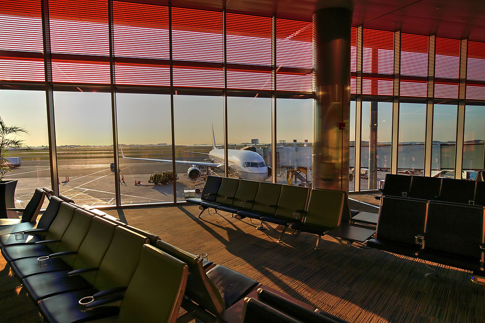 Extérieur aéroport.