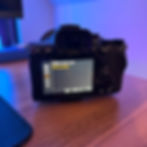 Appareil photo vue de dos