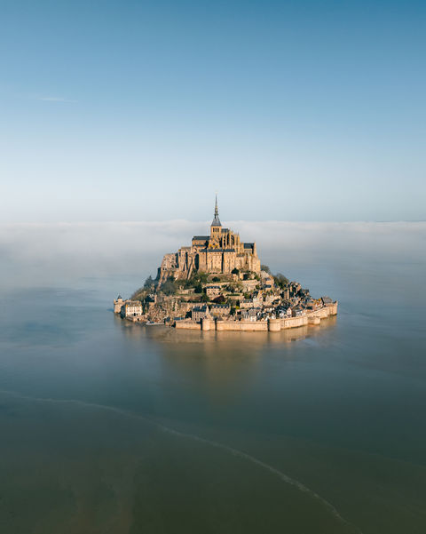 Mont Saint-Michel.