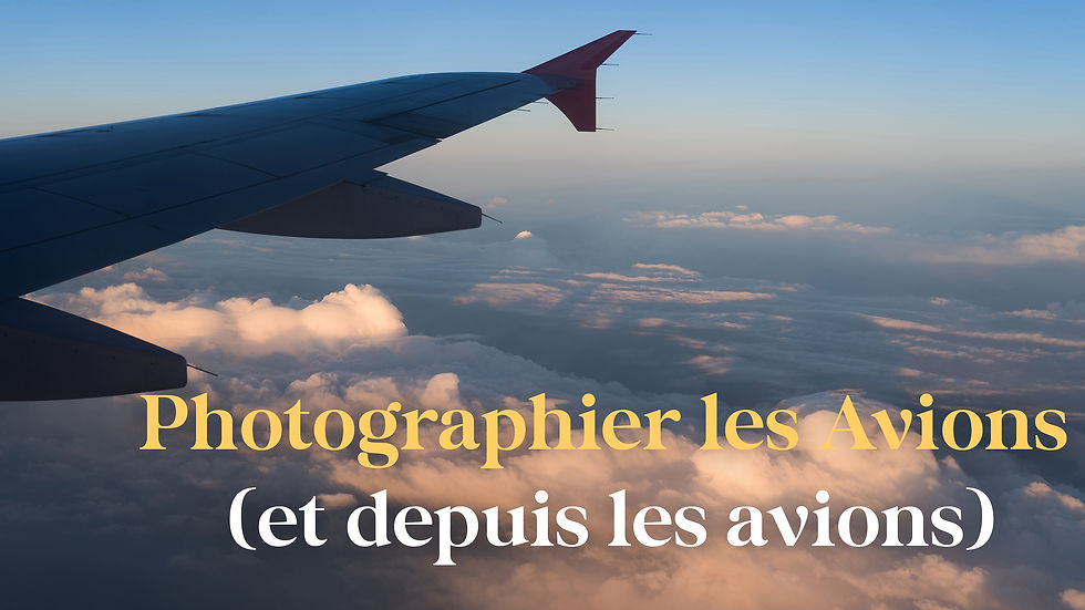Photographie d'avions.