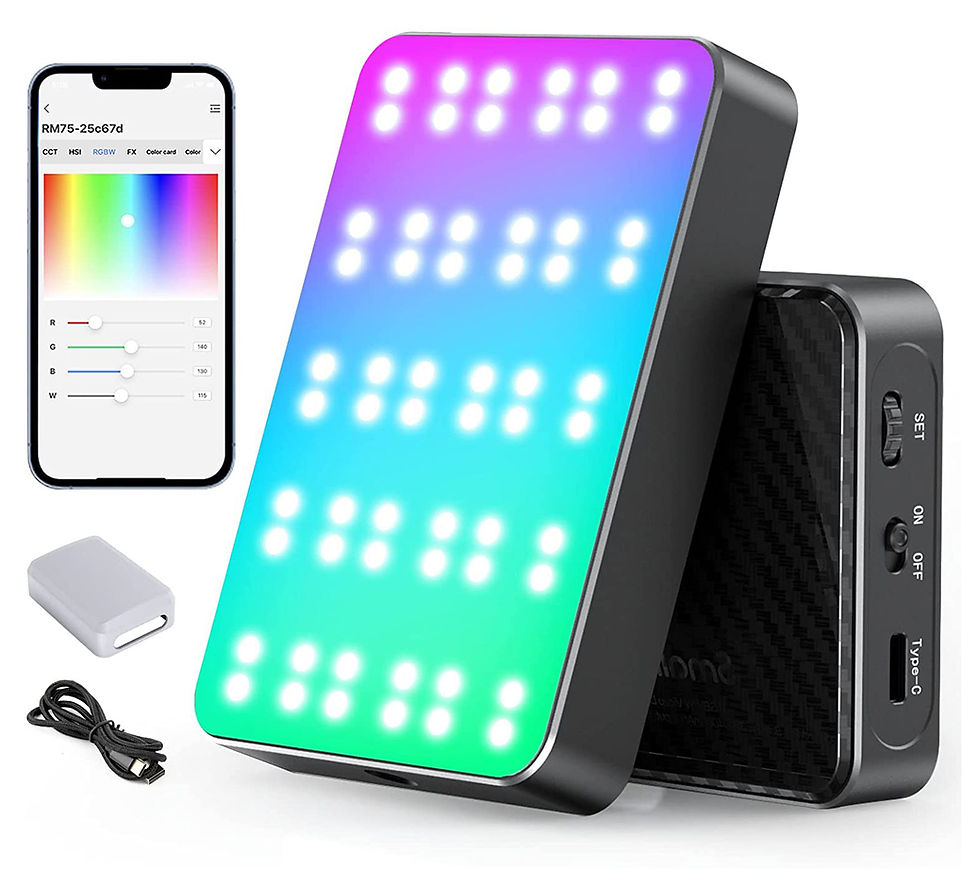 Lumière RGB portable