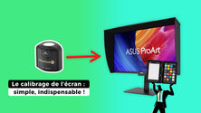 Calibrage écran photo.