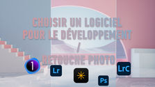 Choisir un logiciel de retouche photo.