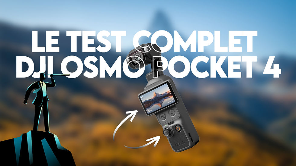 DJI osmo pocket 4.