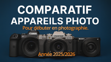 Les meilleurs appareils photo pour débuter.