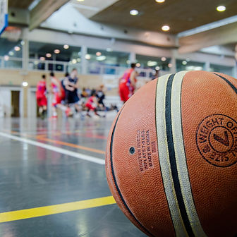 Basketball On Court