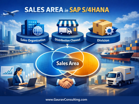 Sales Area in SAP SD