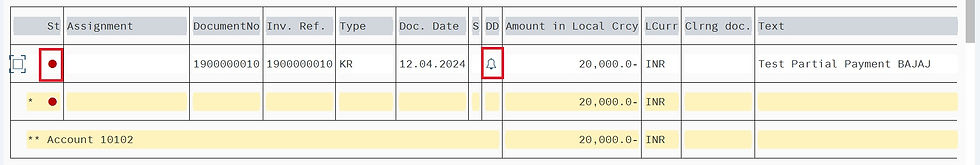 Partial and Residual Payment in SAP