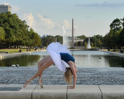 Dancing in Hermann Park