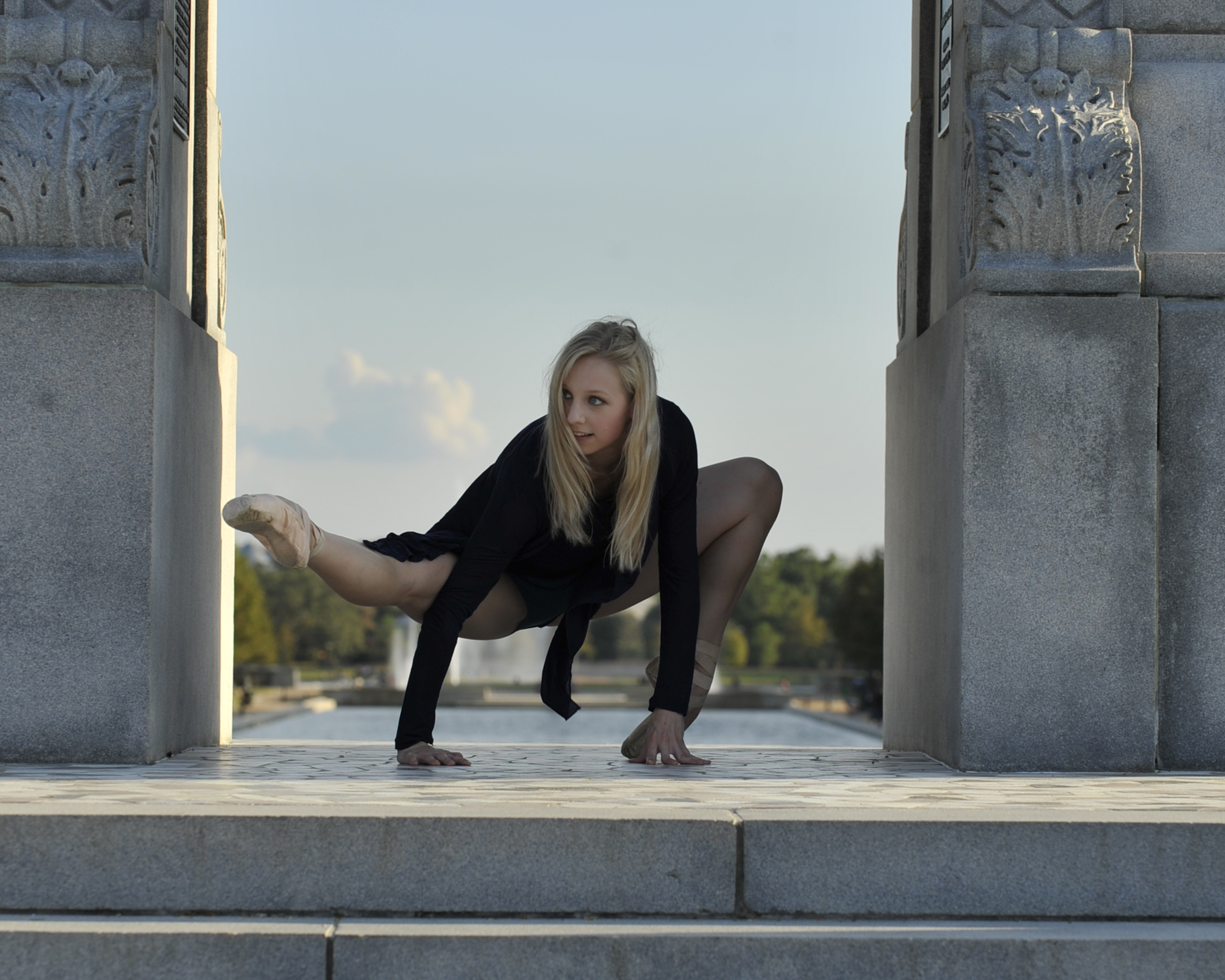 Dancing in Hermann Park