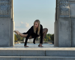 Dancing in Hermann Park