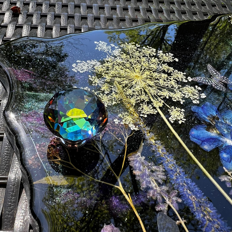Thumbnail: Made to Order: Flowers in the Night Tray 