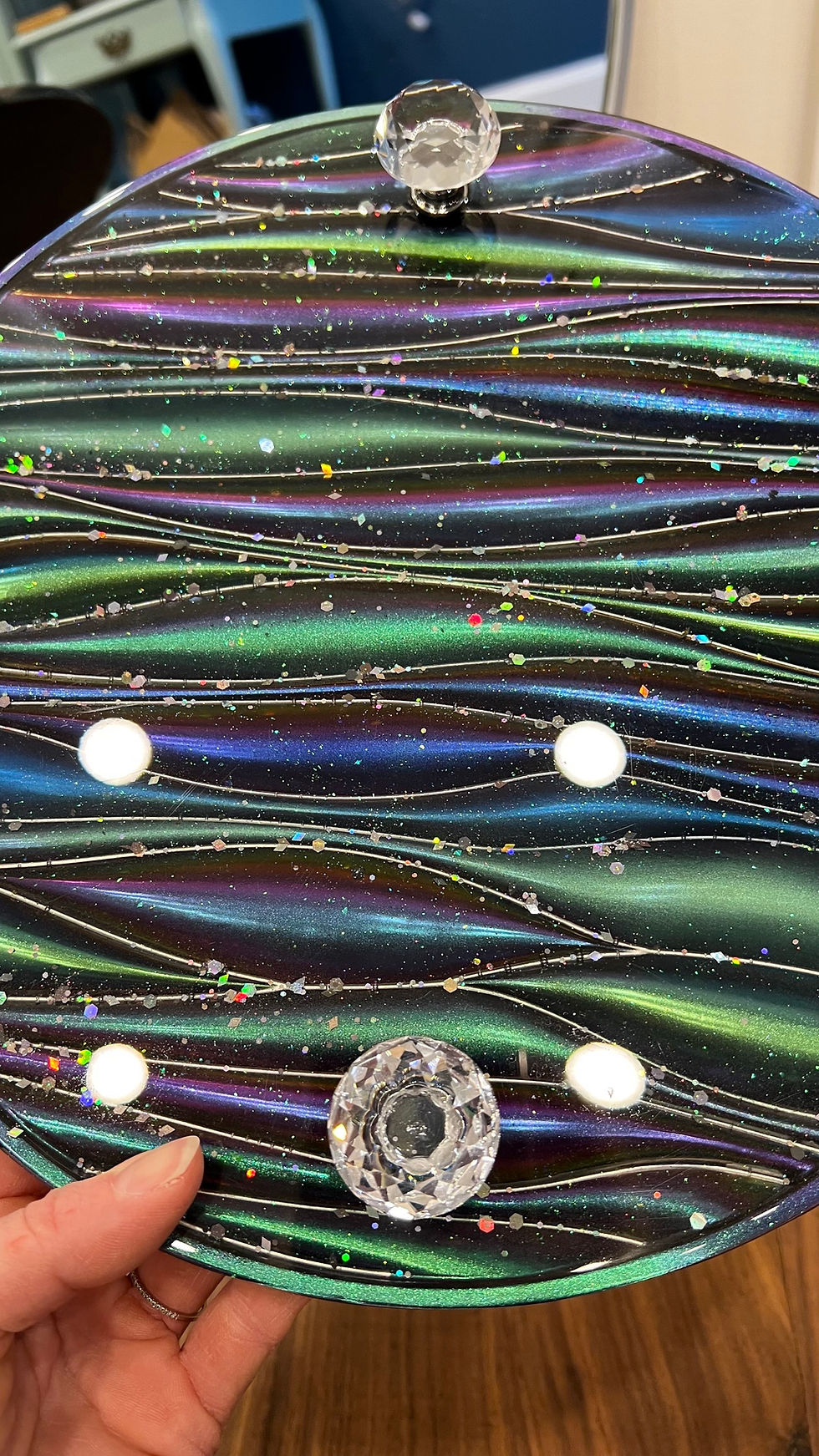 Thumbnail: Color Shifting Wavy Tray 