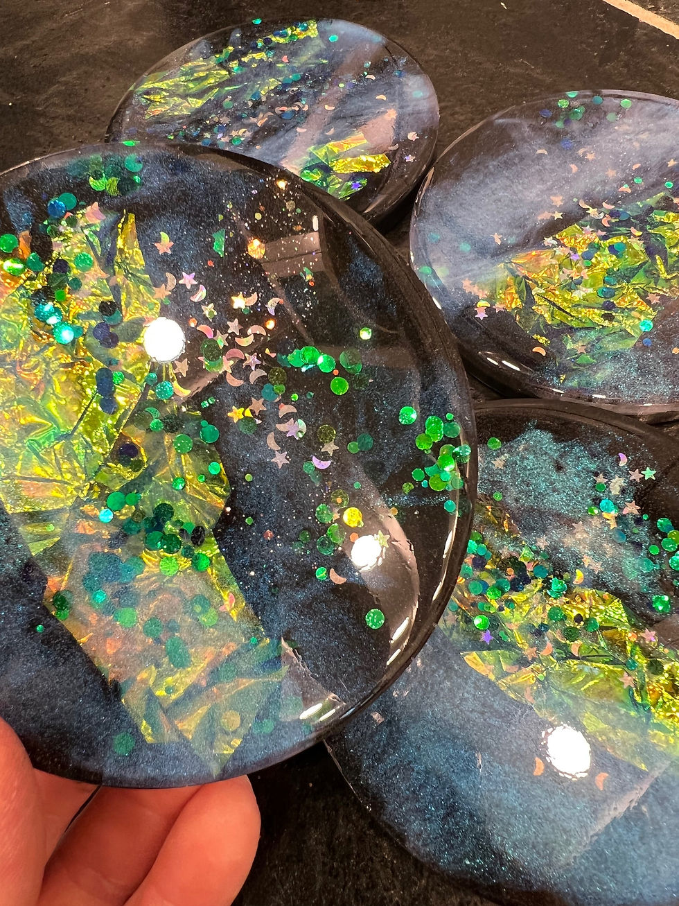 Thumbnail: Made to Order: Galaxy coasters 