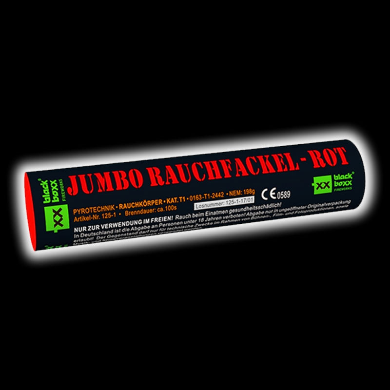 Jumbo Rauchfackel, Rot