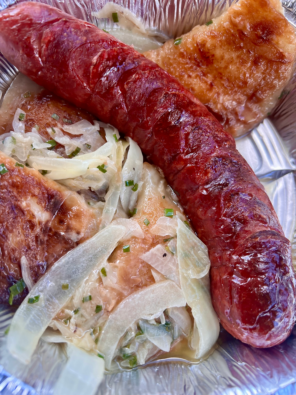 Kielbasa & Pierogies in Poughkeepsie, NY.