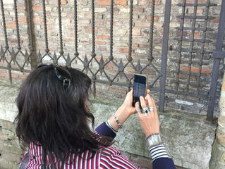 We are enjoying Vicenza for a few days after a nice visit to Ravenna, wow! The 6th century mosaics a