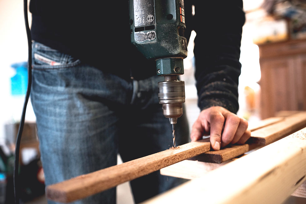 Using an Electric Drill