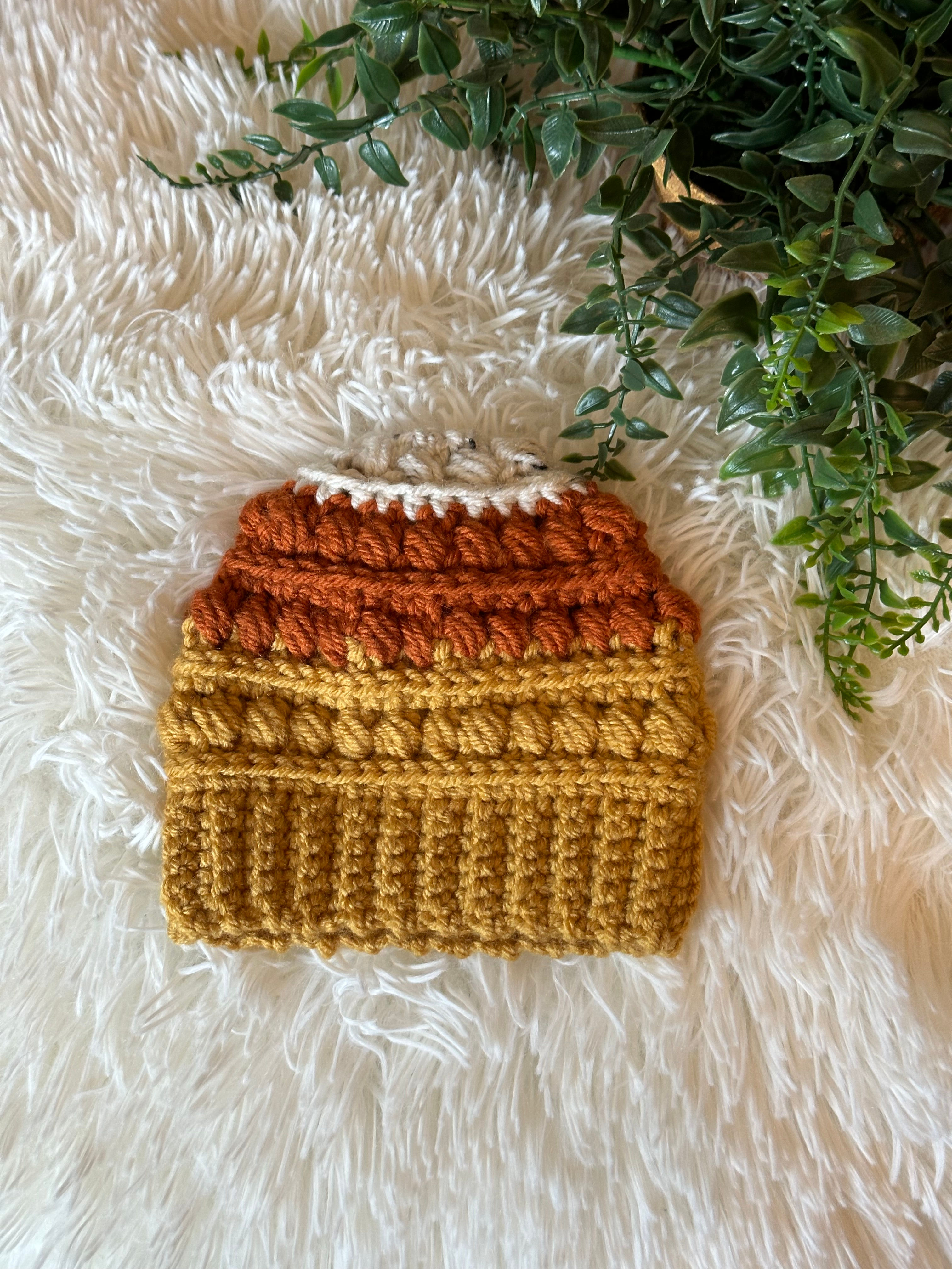 Infant Candy Corn Beanie