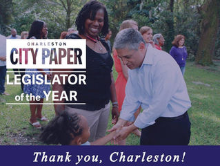 Leon Stavrinakis Named Charleston's Best Local Legislator