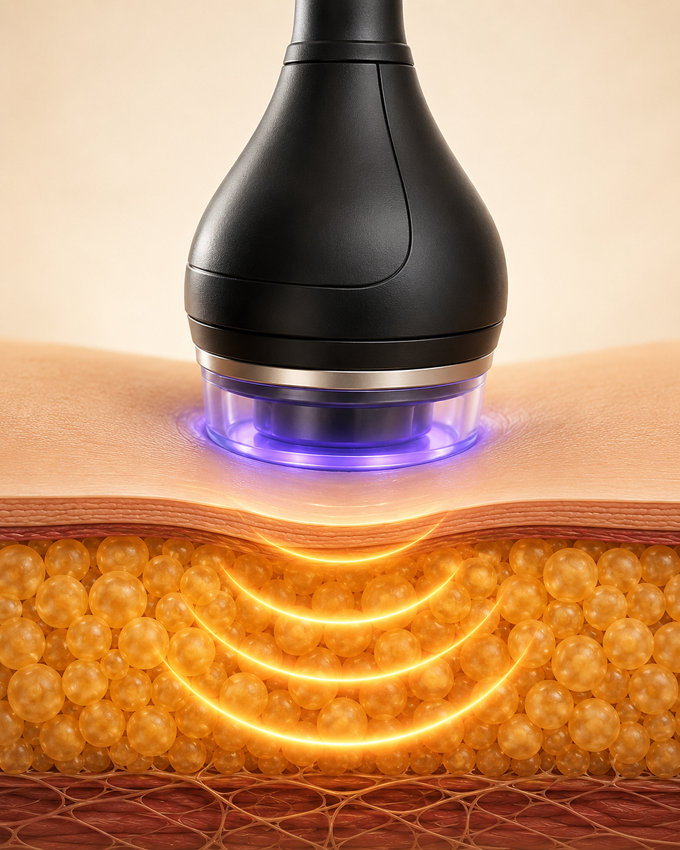 Cavi Lipo Body Sculpting helps reduce stubborn fat.