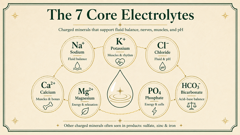 The 7 Core Electrolytes