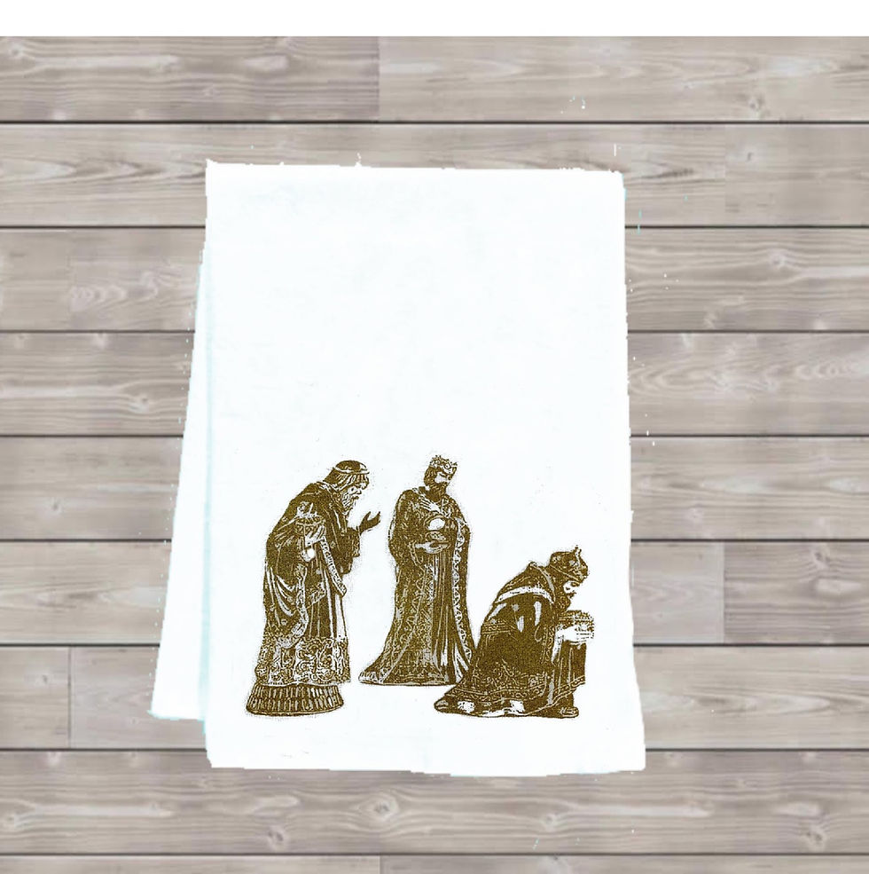 2019 WISEMEN TEA TOWEL