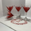 Thumbnail: HAND-LEAFED MARTINI GLASS  (1 glass)