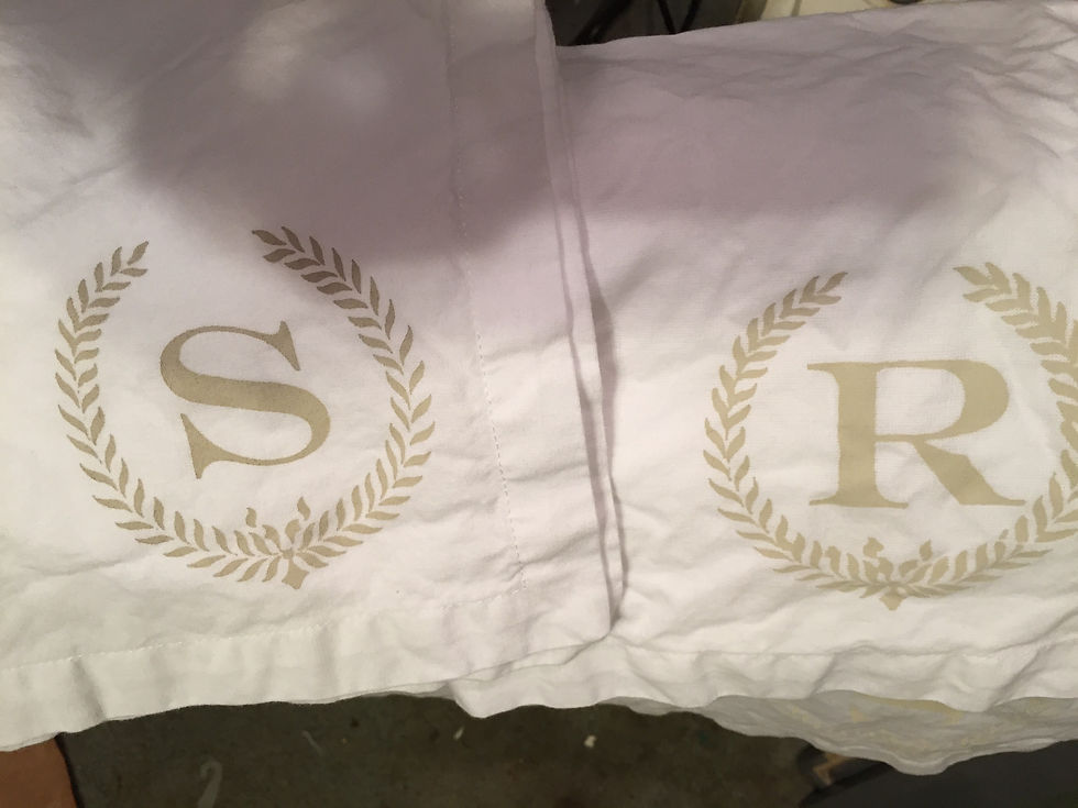 Thumbnail: HEMMED STITCHED LINEN DINNER NAPKIN