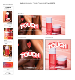 Ole Henriksen Touch Body Products Digital Assets
