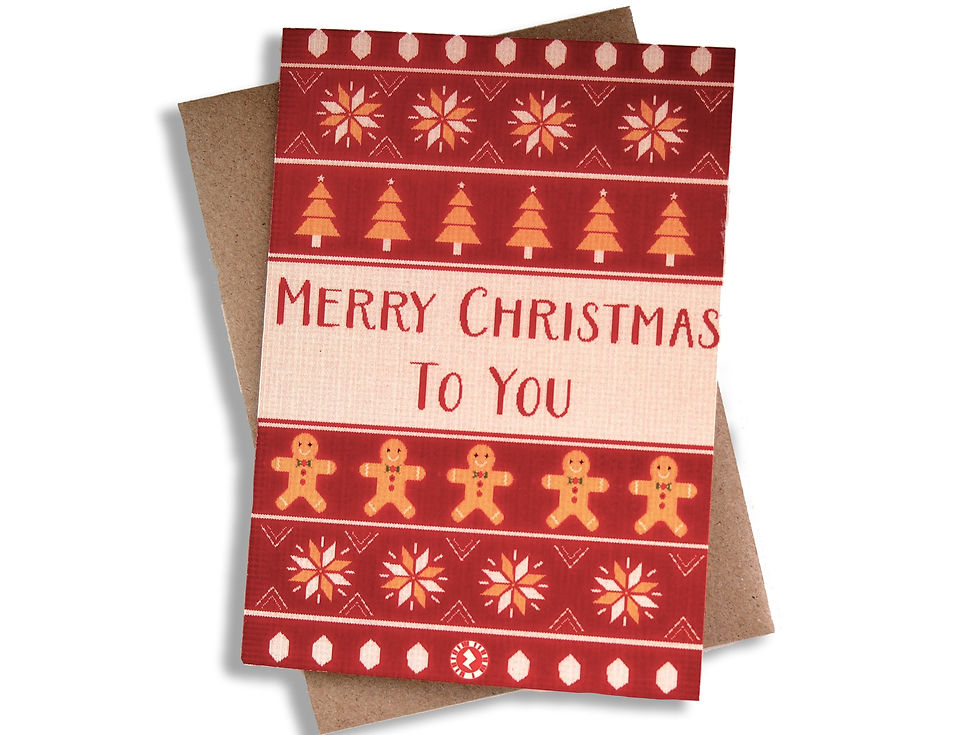 Christmas Sweater Greeting Card