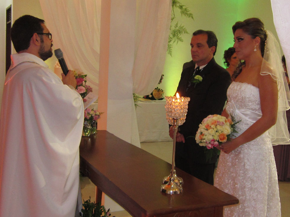 Matrimônio de Larissa e Zeigler, no espaço Maria Helena em Candelária