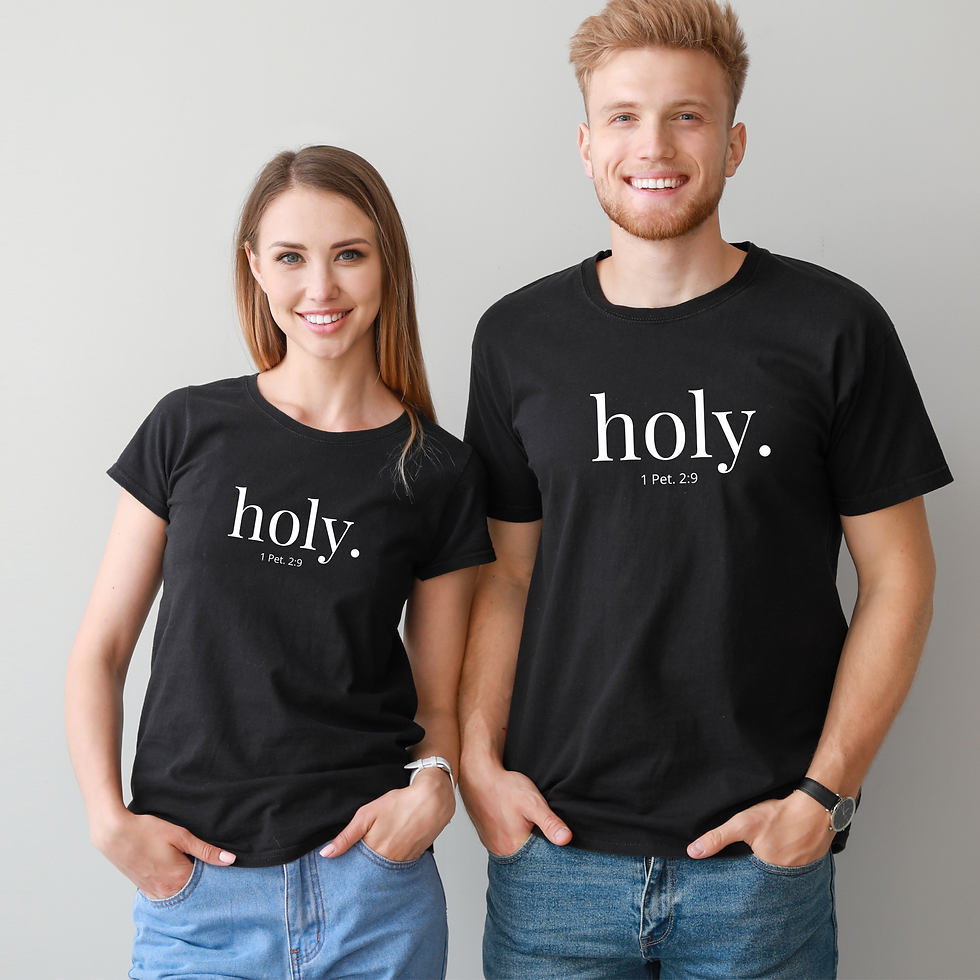 Holy 1 Peter 2:9 Bible T-Shirt | Chosen People Christian Tee | Faith Apparel