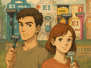 A Whimsical Journey to the Land of Smooth Shaves ✨ E1 Wellness x Ghibli