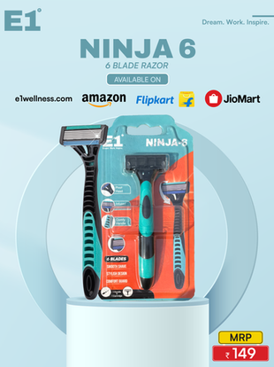 E1 Ninja 6 Razor: The Ultimate Weapon for a Smooth Shave