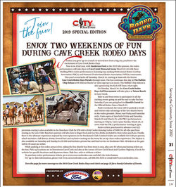 2019 Cave Creek Rodeo Days Special Issue-1