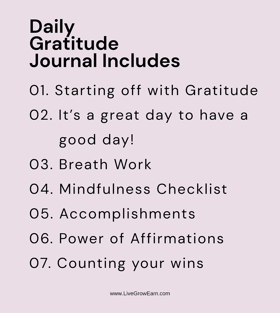Thumbnail: Gratitude Guide To Cultivate Happiness (Daily Print)