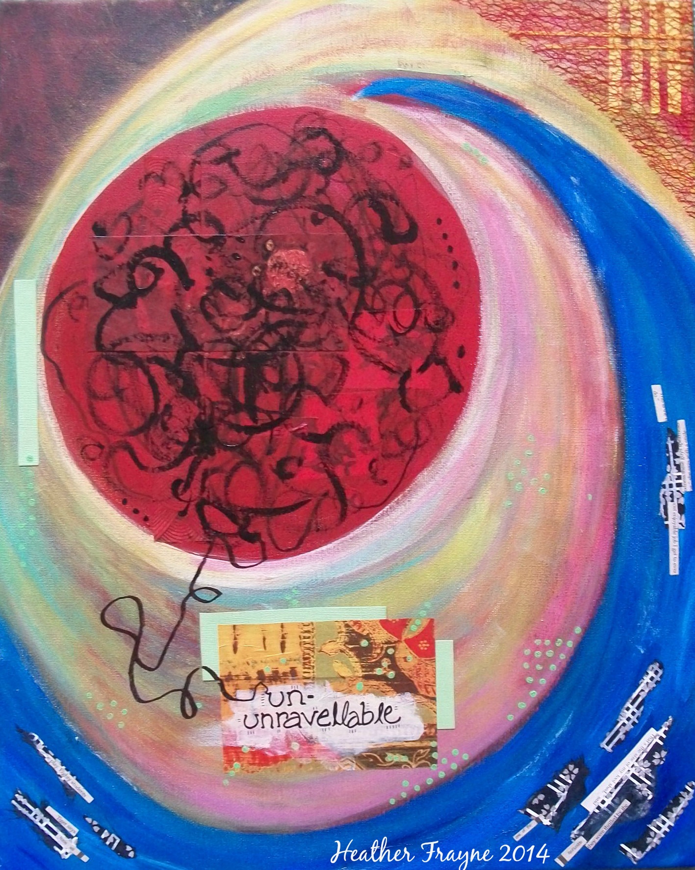 Un-unravellable postcard