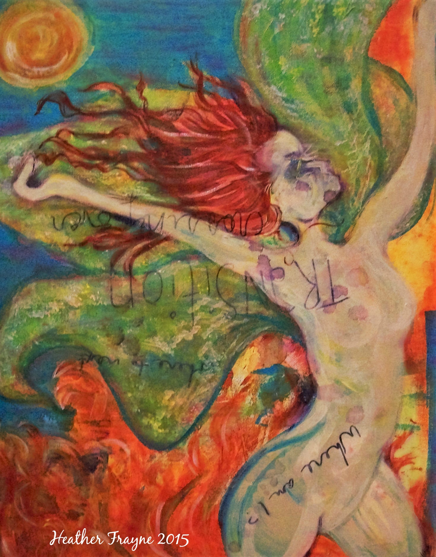 Transformation postcard