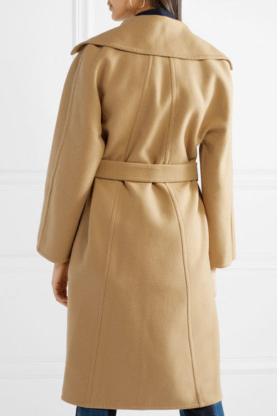 Thumbnail: Chloé - Belted wool-blend coat