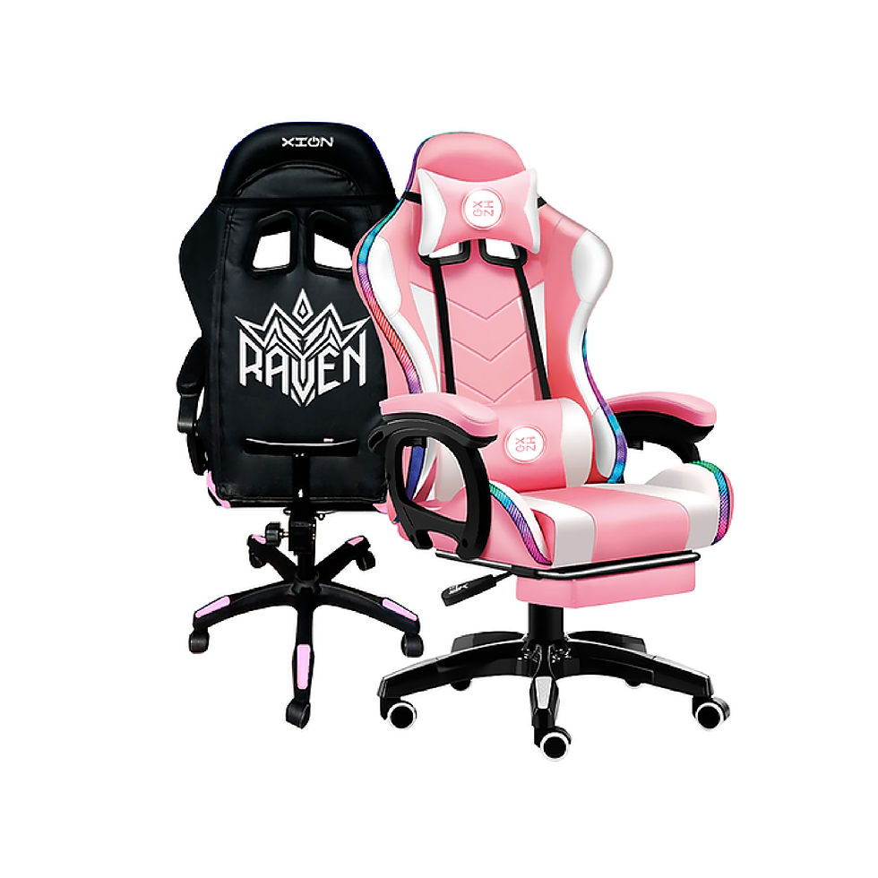 Miniatura: Silla Gamer Xion Raven con Luces RGB