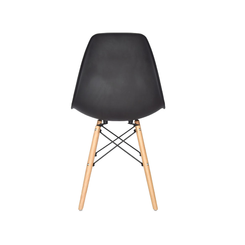 Miniatura: Silla Eames Negra