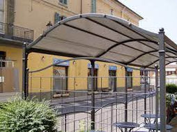 Gazebo e Pergolati di copertura in ferro