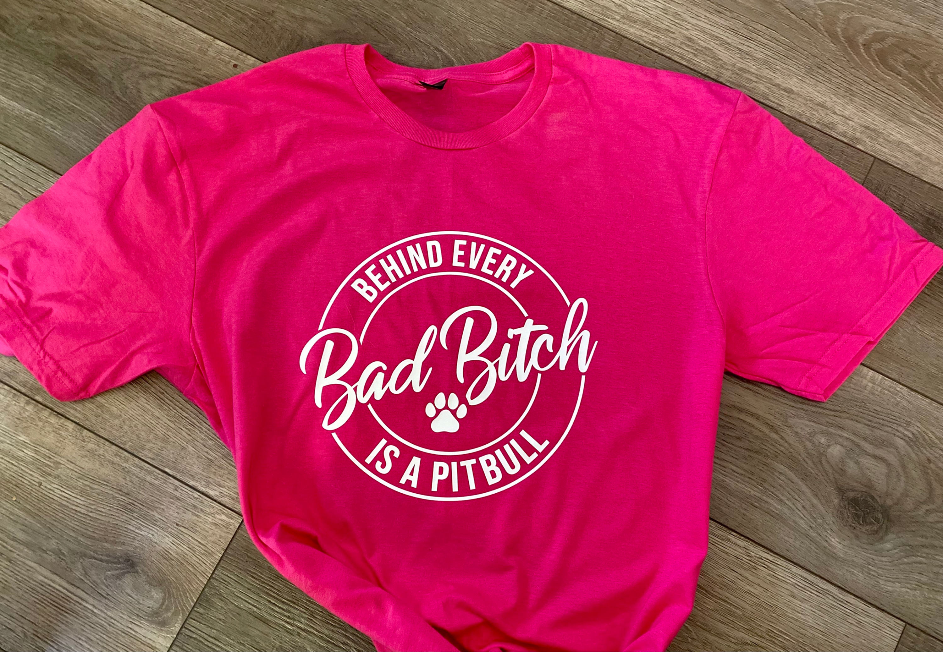 Behind Every …. Is A Pit Bull T-Shirt 