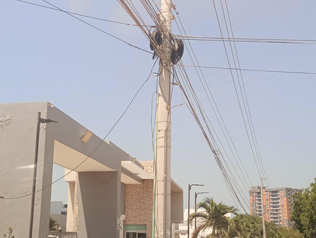 Empresa Aires tendrá que remover 4 postes de energía en el Municipio de Puerto Colombia