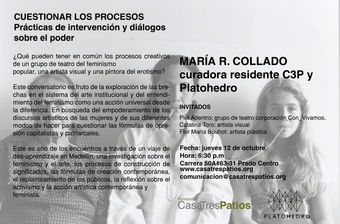 Conversatorio Prácticas de intervención y diálogos sobre el poder