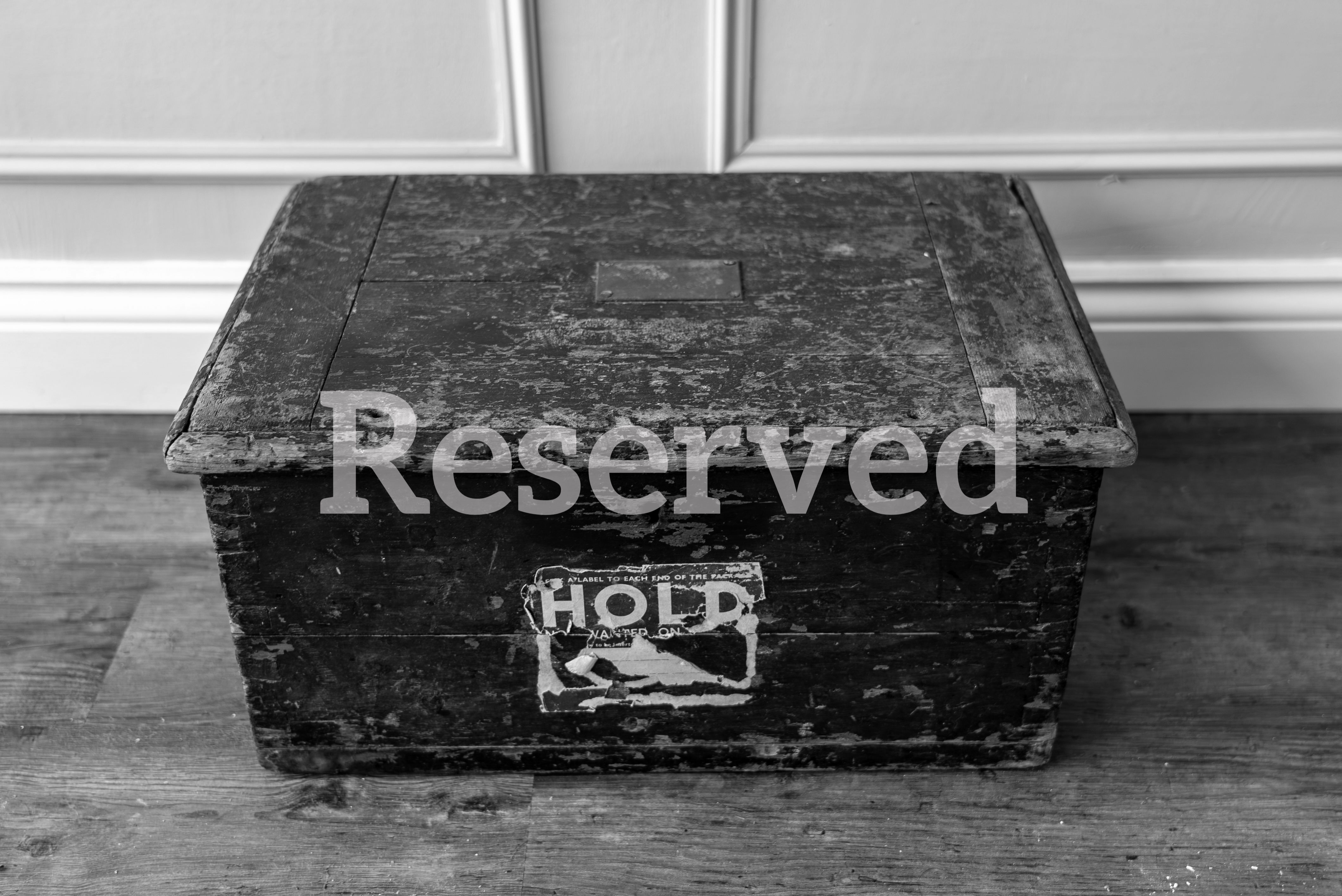 Small Distressed Pine Chest