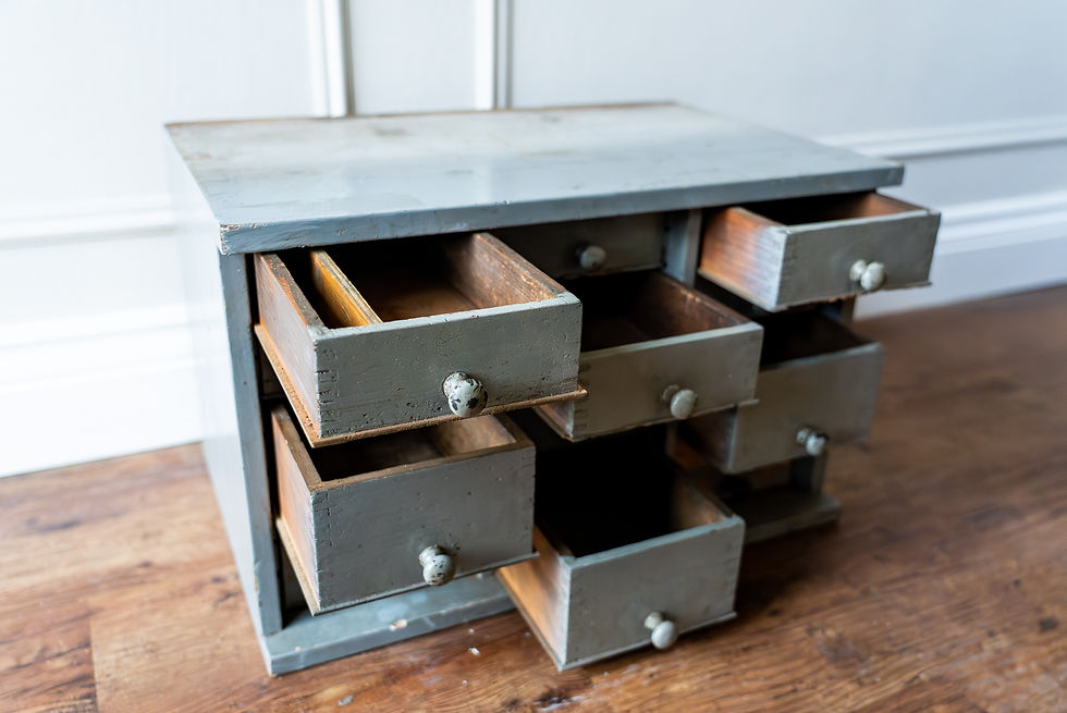 Thumbnail: Small Set of Industrial Drawers